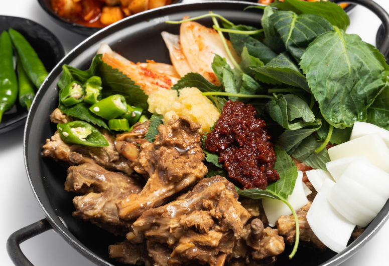강청골순대국밥